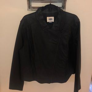 ◾️Faux Leather Moto Jacket